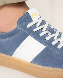 Nero Giardini Sneakers Uomo in Camoscio e Pelle Hot