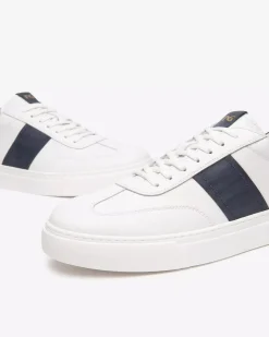 Nero Giardini Sneakers Uomo in Pelle Blu Clearance