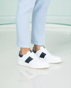 Nero Giardini Sneakers Uomo in Pelle Blu Clearance