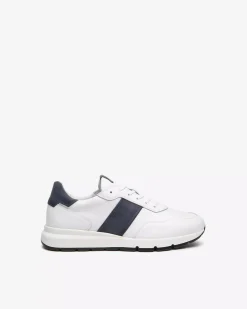 Nero Giardini Sneakers Uomo in Pelle Blu Clearance