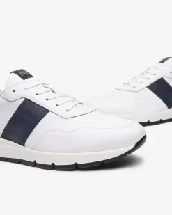 Nero Giardini Sneakers Uomo in Pelle Blu Clearance