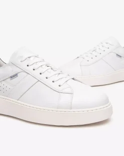 Nero Giardini Sneakers Uomo in Pelle Bianco Hot