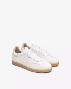 Nero Giardini Sneakers Uomo in Pelle Bianco New