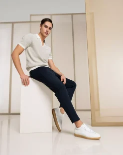 Nero Giardini Sneakers Uomo in Pelle Bianco New