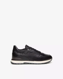 Nero Giardini Sneakers Uomo in Pelle Nero Clearance