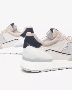 Nero Giardini Sneakers Uomo in Pelle, Camoscio e Tela Discount