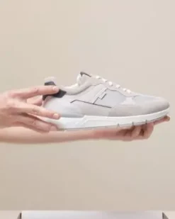 Nero Giardini Sneakers Uomo in Pelle, Camoscio e Tela Discount