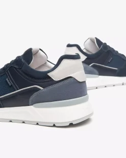 Nero Giardini Sneakers Uomo in Pelle, Camoscio e Tela Discount