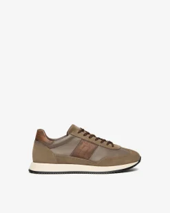 Nero Giardini Sneakers Uomo in Pelle e Camoscio Hot