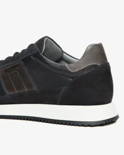 Nero Giardini Sneakers Uomo in Pelle e Camoscio Hot