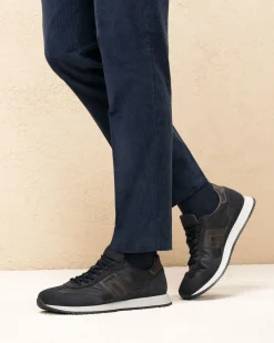 Nero Giardini Sneakers Uomo in Pelle e Camoscio Hot
