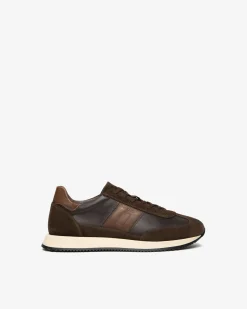 Nero Giardini Sneakers Uomo in Pelle e Camoscio Hot
