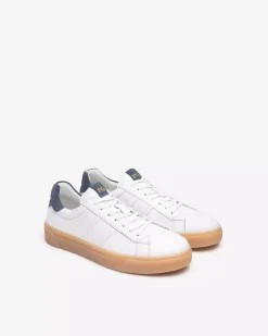 Nero Giardini Sneakers Uomo in Pelle e Camoscio Bianco Best