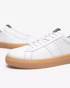 Nero Giardini Sneakers Uomo in Pelle e Camoscio Bianco Best