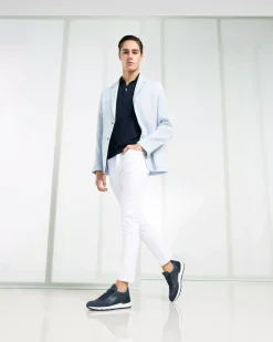 Nero Giardini Sneakers Uomo in Pelle e Camoscio Discount