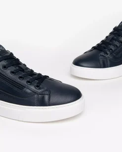Nero Giardini Sneakers Uomo in Pelle e Camoscio Outlet