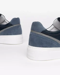 Nero Giardini Sneakers Uomo in Pelle e Camoscio Outlet