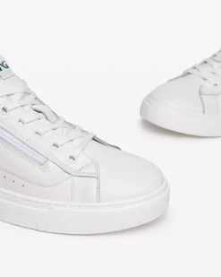 Nero Giardini Sneakers Uomo in Pelle e Camoscio Outlet