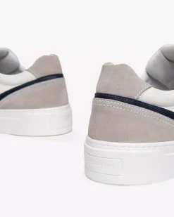 Nero Giardini Sneakers Uomo in Pelle e Camoscio Outlet