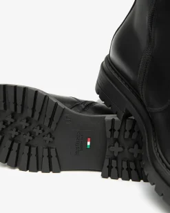 Nero Giardini Stivaletti Chelsea Donna in Pelle Nero Discount