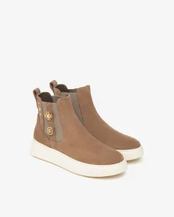 Nero Giardini Stivaletti Chelsea Donna in Suede Discount
