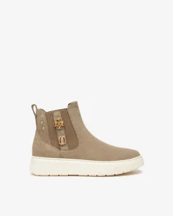 Nero Giardini Stivaletti Chelsea Donna in Suede Discount