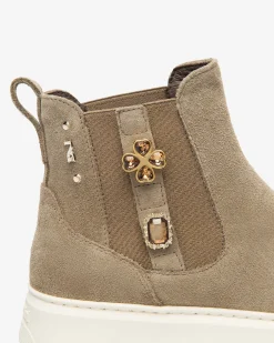 Nero Giardini Stivaletti Chelsea Donna in Suede Discount