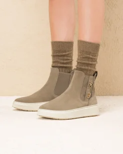 Nero Giardini Stivaletti Chelsea Donna in Suede Discount