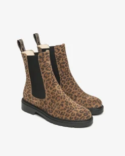 Nero Giardini Stivaletti Chelsea Donna in Suede Marrone Sale