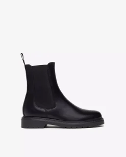 Nero Giardini Stivaletti Chelsea Donna in Pelle Nero Online