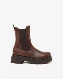 Nero Giardini Stivaletti Chelsea Donna in Pelle T. Di Moro Sale