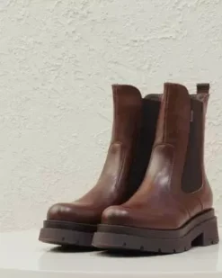 Nero Giardini Stivaletti Chelsea Donna in Pelle T. Di Moro Sale