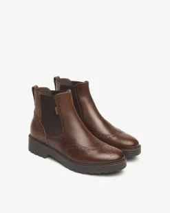 Nero Giardini Stivaletti Chelsea Donna in Pelle T. Di Moro Sale