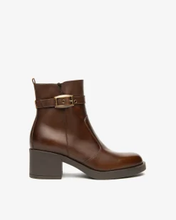 Nero Giardini Stivaletti Donna in Pelle T. Di Moro Sale