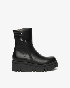 Nero Giardini Stivaletti Donna in Pelle Nero Hot