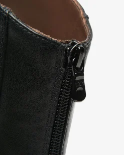 Nero Giardini Stivaletti Donna in Pelle Nero Online