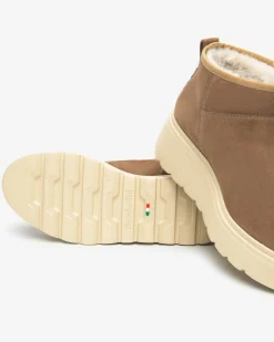 Nero Giardini Stivaletti Donna in Suede Marrone