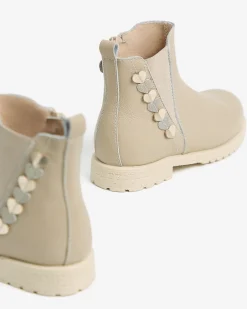 Nero Giardini Stivaletti Junior da Bambina in Pelle Hot
