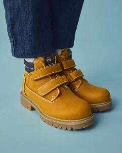 Nero Giardini Stivaletti Junior da Bambino in Pelle Giallo Online