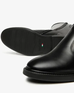 Nero Giardini Stivali Donna in Pelle Nero Online