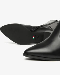 Nero Giardini Stivali Donna in Pelle Nero Outlet