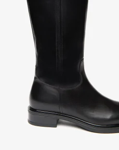 Nero Giardini Stivali Donna in Pelle Nero