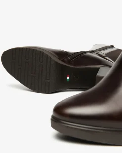 Nero Giardini Stivali Donna in Pelle e Tessuto T. Di Moro Outlet