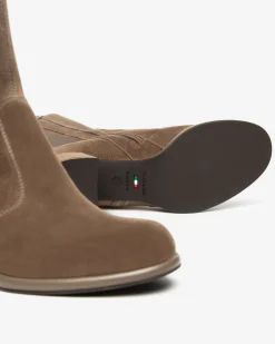 Nero Giardini Stivali Donna in Suede e Materiale Tecnico