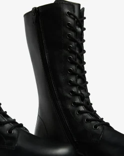 Nero Giardini Stivali Teen da Ragazza in Pelle Nero Best