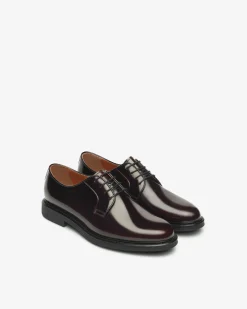 Nero Giardini Stringate Uomo in Pelle Rosso Sale