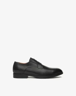 Nero Giardini Stringate Uomo in Pelle Nero Clearance
