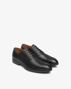 Nero Giardini Stringate Uomo in Pelle Nero Clearance