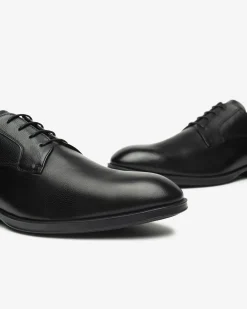 Nero Giardini Stringate Uomo in Pelle Nero Clearance