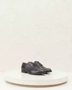 Nero Giardini Stringate Uomo in Pelle Nero Clearance